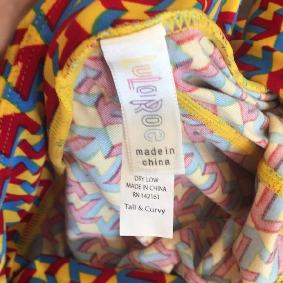 TC NWOT LuLaRoe Leggings BB31 933 - Picture 3 of 3